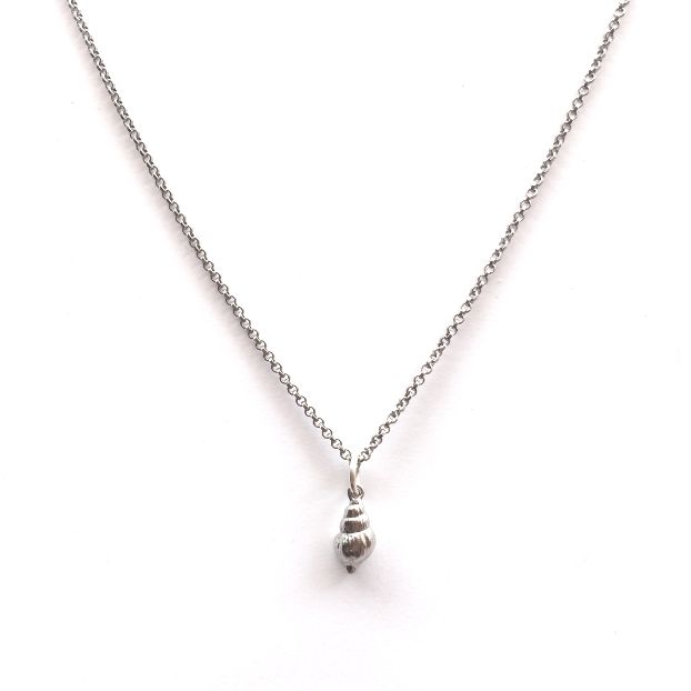 Collar Caracola Plata - Bellota Colorá